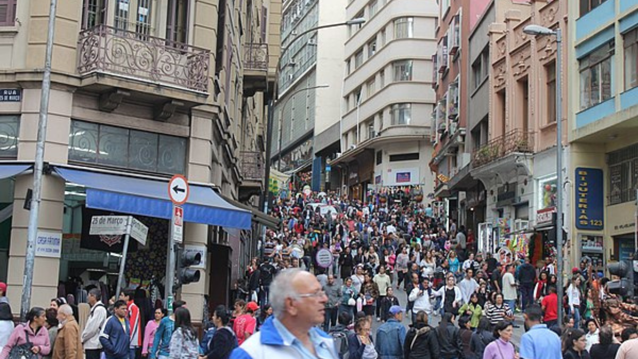 Rua 25 de Março São Paulo